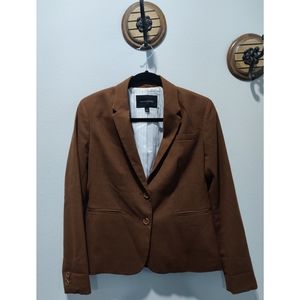 SOLD Banana Republic Blazer Size 4 Tan Brown Camel Dark Academia